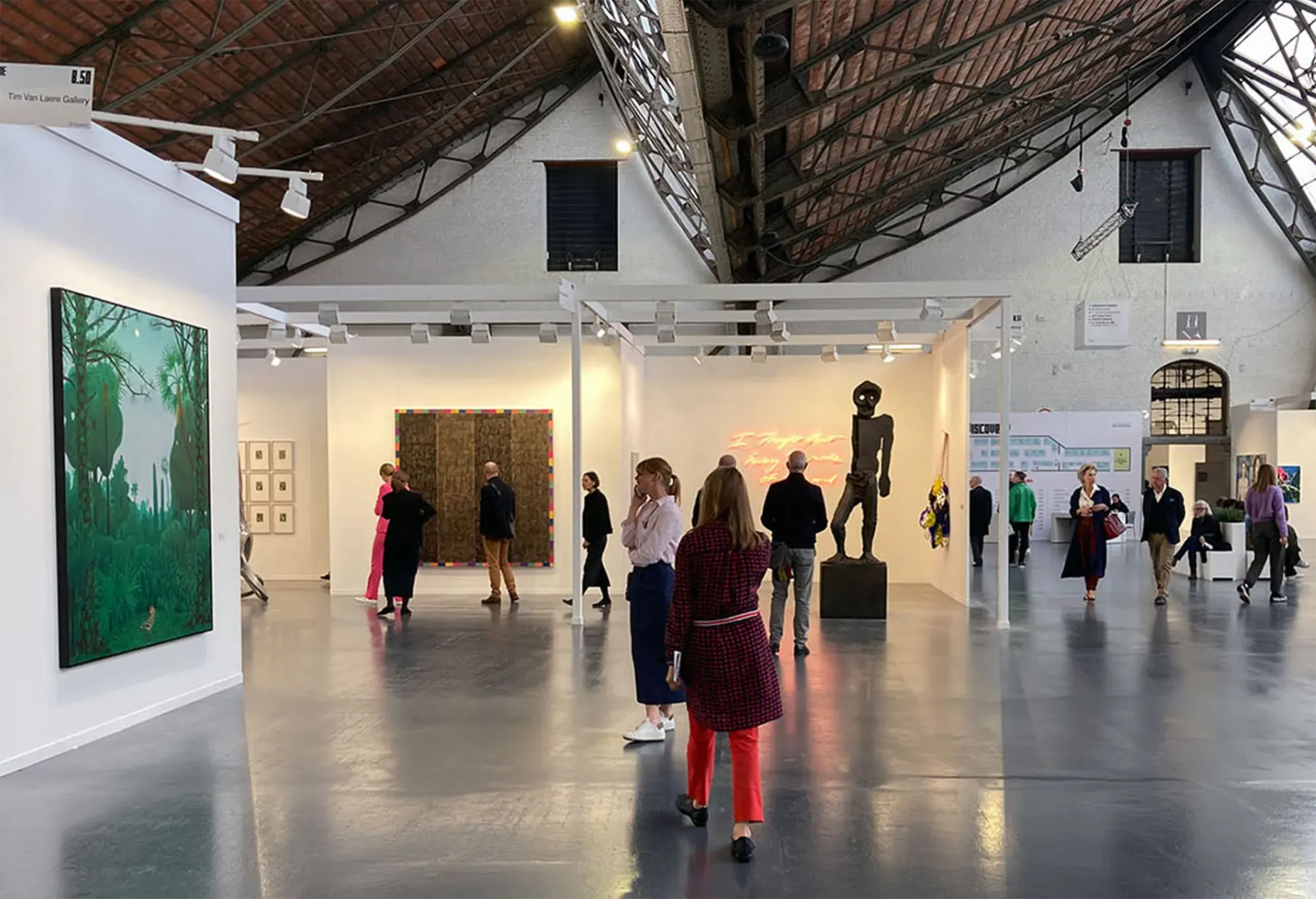 discover art Brussel with munchies art club full of new promising artists, galleries, and beyond