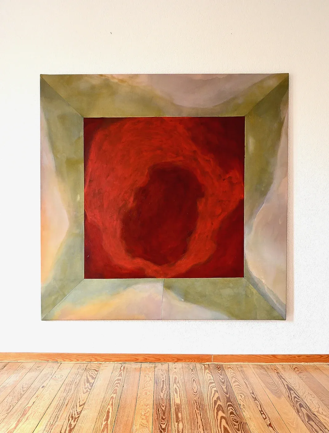 amela rasi, artwork, installation view, abstract painting 2024