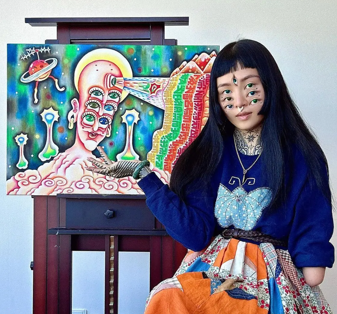 From Skin to Canvas: Alley Leong's Journey Blending Art and Spiritual Narratives