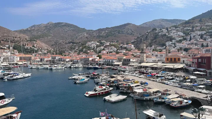 hydra island greece, contemporary art, summer, hot spot, best greek island, Leonard Cohen, Brice Marden