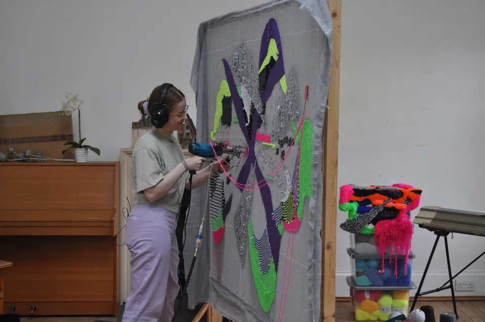 Molly Kent: Weaving Dreams And Digital Realities In Textile Art