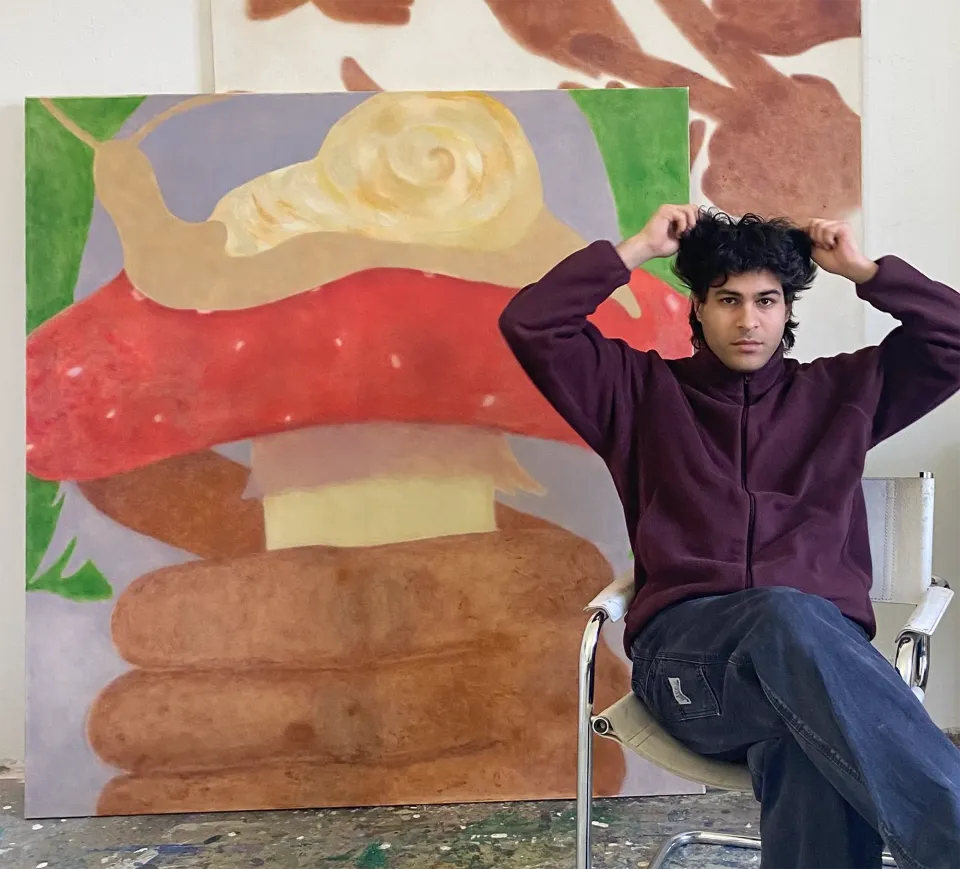 Karim Hussein: Portrait of an Art-Student from Linz Austria